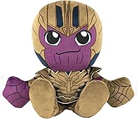 Vista 23 de Marvel Spider-Man Kuricha - Peluche sentado de 8 pulgadas, juguete suave inspirado en Chibi