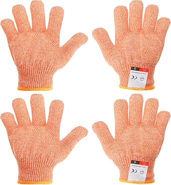 PATIKIL Cut Resistant Gloves, Level 5 Protection Anti Cutting Gloves Cut Proof Gloves for Kitchen Carving Working