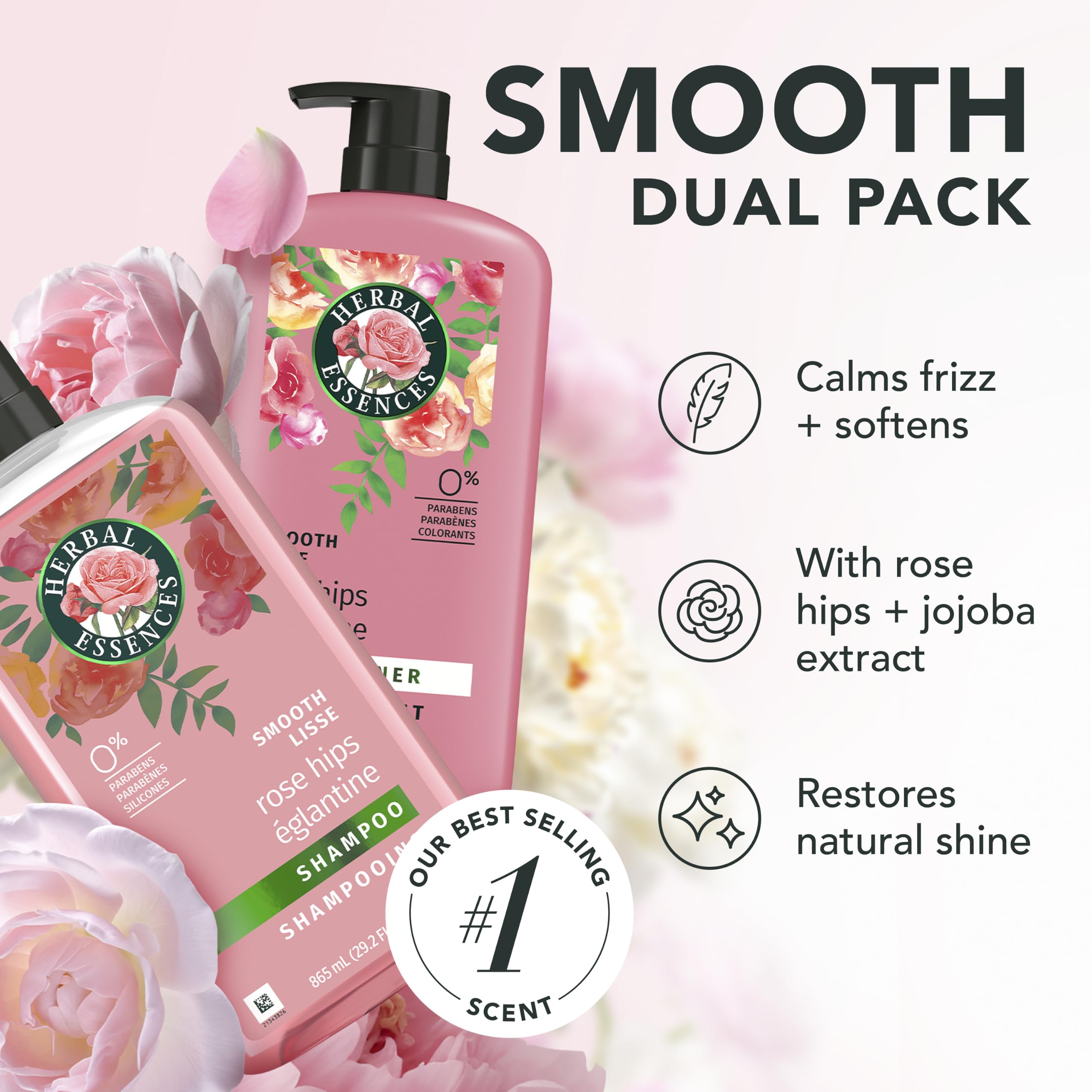 Amazon | Herbal Essences Shampoo and Conditioner Set, Vitamin E