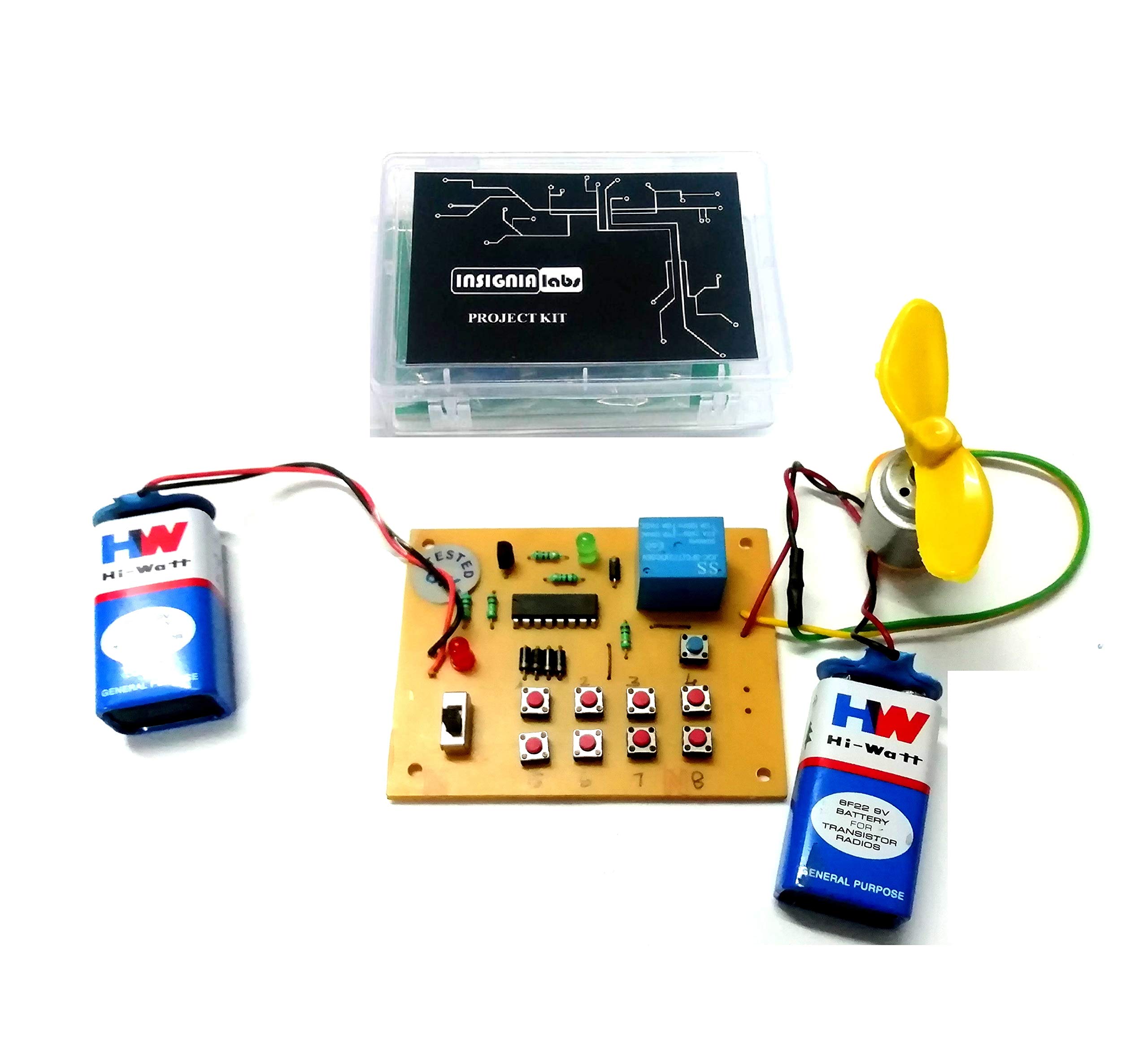 INSIGNIA LABS Password Code Based Motor/fan Appliance Security Lock Kit for Electronic School College Project (B077WVFRQ6) Amazon Price History, Amazon Price Tracker