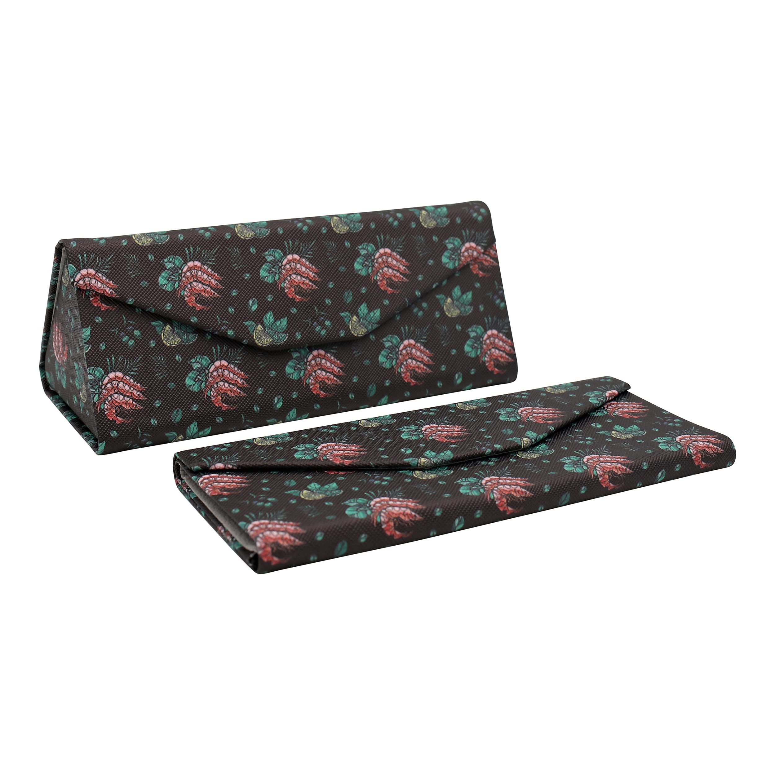 Real Sic Glasses Case for Men and Women - Magnetic Folding Hard Shell Sunglass Holder - Inspired by Activities/Hobbies