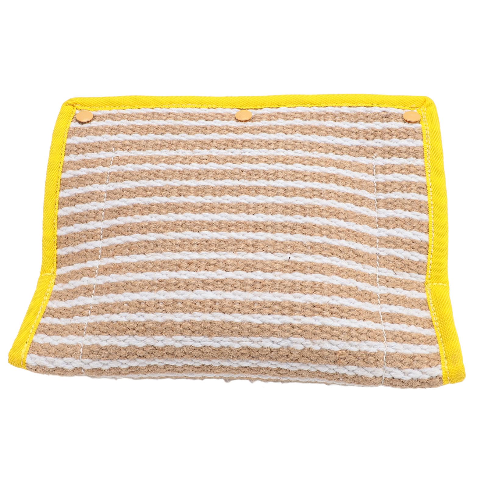 Semme Cuña para Morder para Perros, Juguete de Almohada de Yute con Asas, Almohadilla para Morder para Juego Interactivo, Entrenamiento y Ejercicio, Hecha de Material Estable, 3 Asas