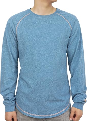 VATRENUS FR Shirt for Men 4oz Lightweight Crew Neck Base Layer CAT1 100% C | Flame Resistant Breathable T-Shirt|Relaxed Fit NFPA2112 Pre-Washed Summer Adjustable Cuffs Reinforced Stitch