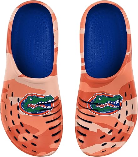 Miniatura 454 de FOCO - Sandalias de agua de jardín con logotipo de equipo de la NFL, para hombre Camuflaje tonal,logotipo grande de bloque