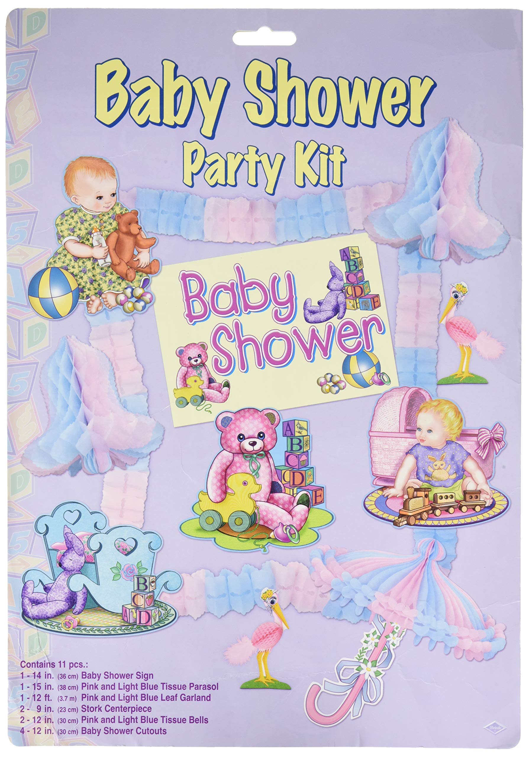 Kit de fête prénatale Beistle 55930 pour décorer sans stress