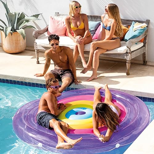 Miniatura 2 de Intex Rainbow Fiesta Island, tamaño inflado 6.6 ft x 9.4 in (57285EU)