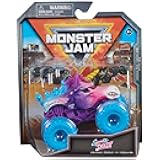 Official Sparkle Smash Monster Truck, Die-Cast Vehicle, 1:64 Scale, Kids Toys for Boys Ages 3 and up
