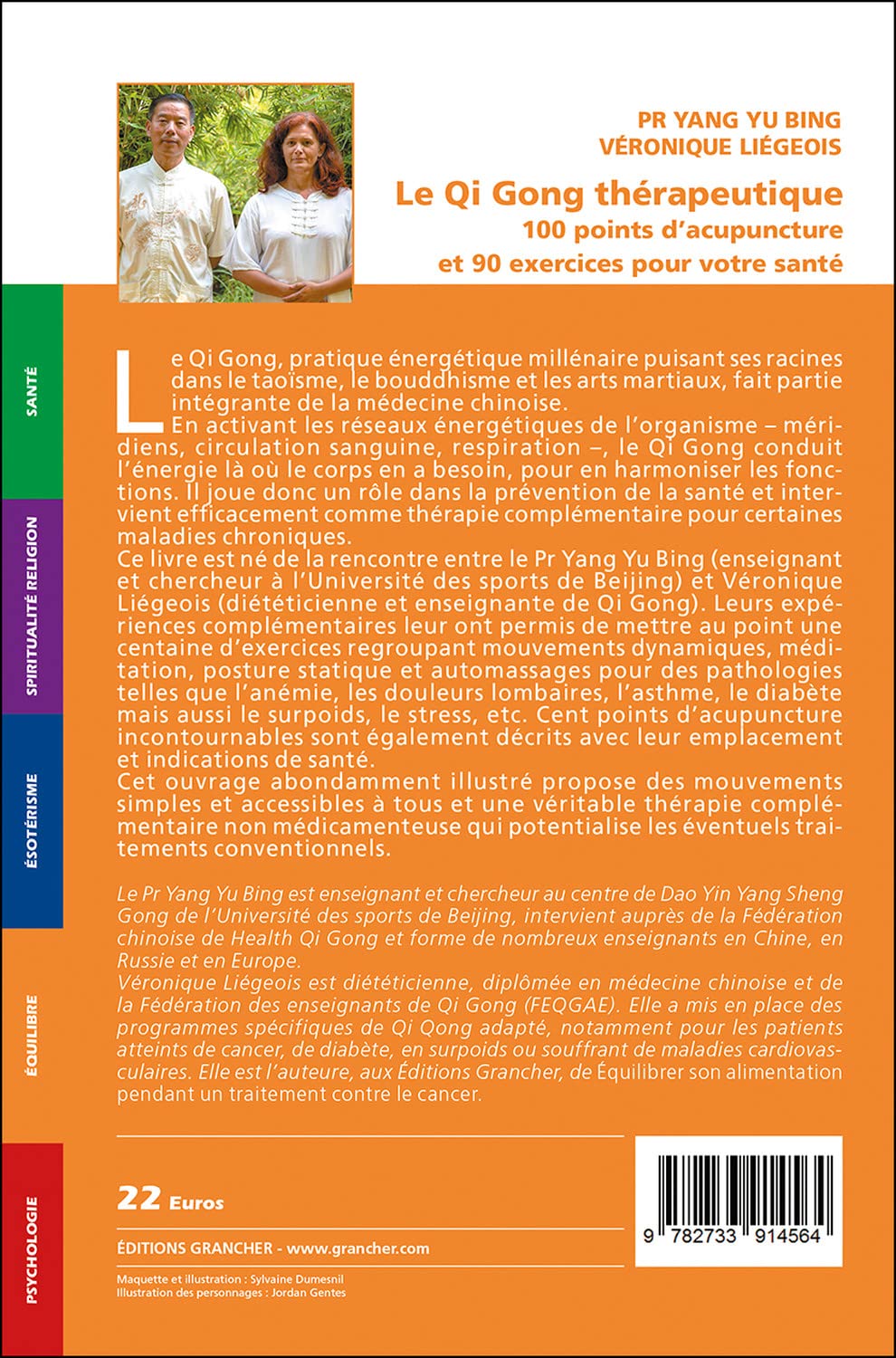 Le Qi Gong thérapeutique - 100 points d'acupuncture et 90 exercices pour votre santé - ABC