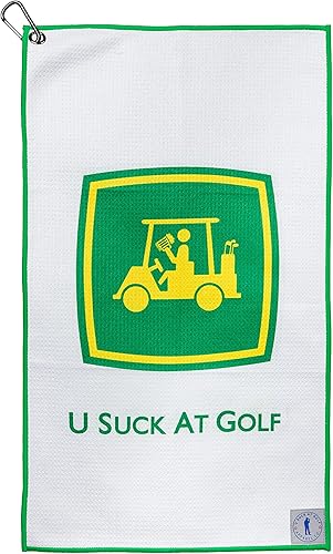 Miniatura 10 de USAG - Toalla de golf de alto rendimiento para miembros del club de golf  Toalla de golf divertida para hombres (toalla McLovin)
