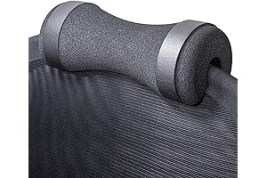 Neck Support Firm Pillow for Office Desk Mesh Chair Without Headrest