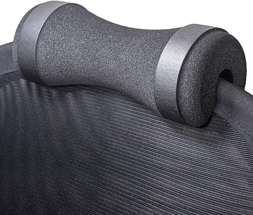 urbanhouse Almohada firme de soporte para el cuello para silla de malla de escritorio de oficina sin reposacabezas