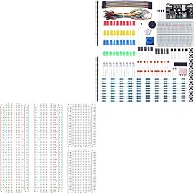 ELEGOO 4pc Breadboard Kit with 235pcs Fun Kit Bundle for STEM Projects