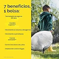 Vista 5 de Bolsas de basura Glad Odorshield Tall Kitchen, 10012587785345, Blanco, 1, 1