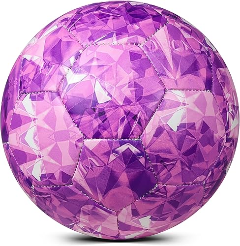 Soccer Ball Size 3Size 4 for Kids, Premium TPU Toddler Soccer Balls Interactive Indoor Outdoor Sports Toys for Kid Children Boys Girls Teenager