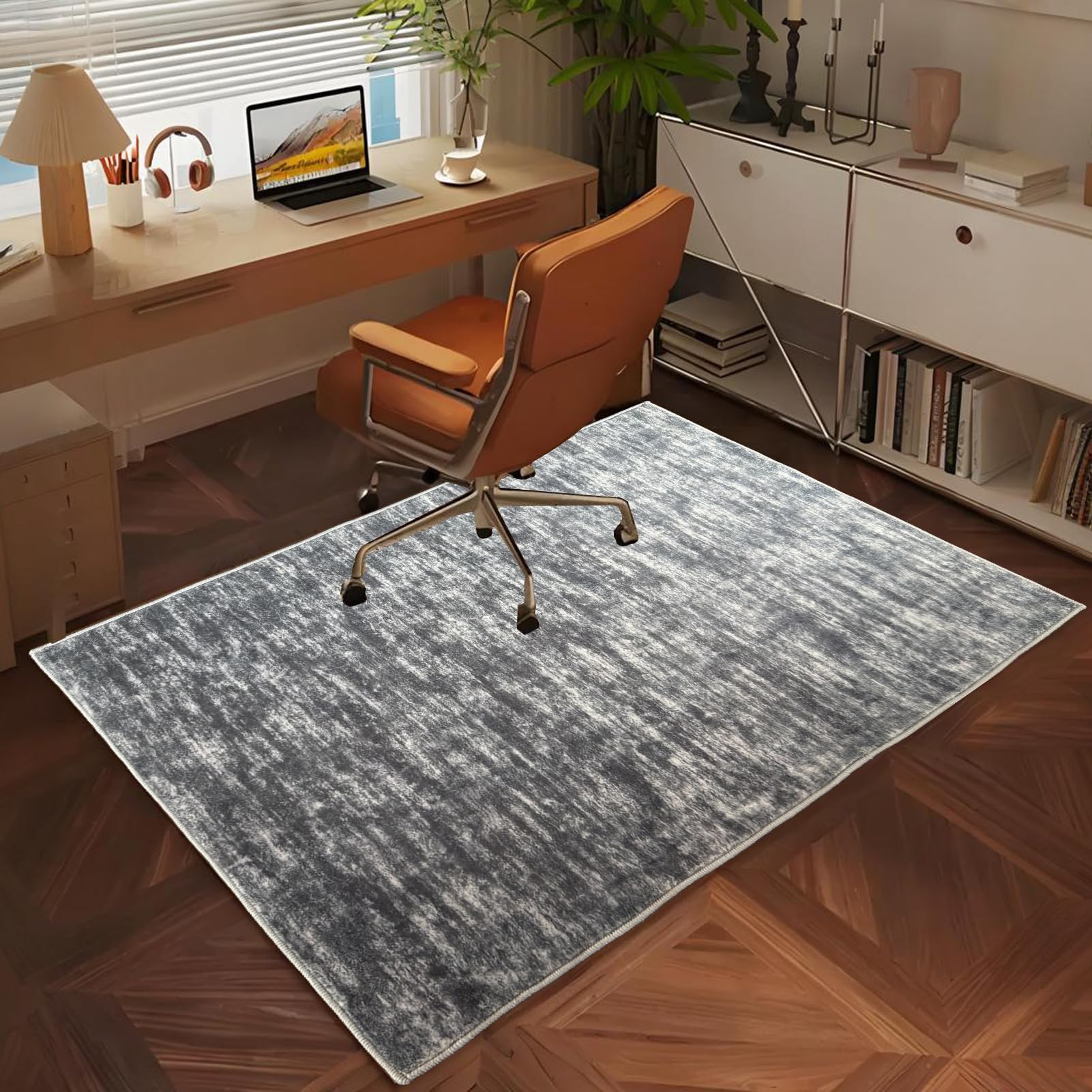 Robuste Stuhlmatten für Teppich- und Hartholzböden, Bürostuhlmatte, 180 x 230 cm, Teppichschoner, rechteckige Bodenmatten für Zuhause und Büro