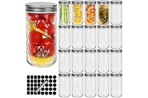 Keketin 12 oz Wide Mouth Mason Jars: Preserve Your Memories and Delicacies
