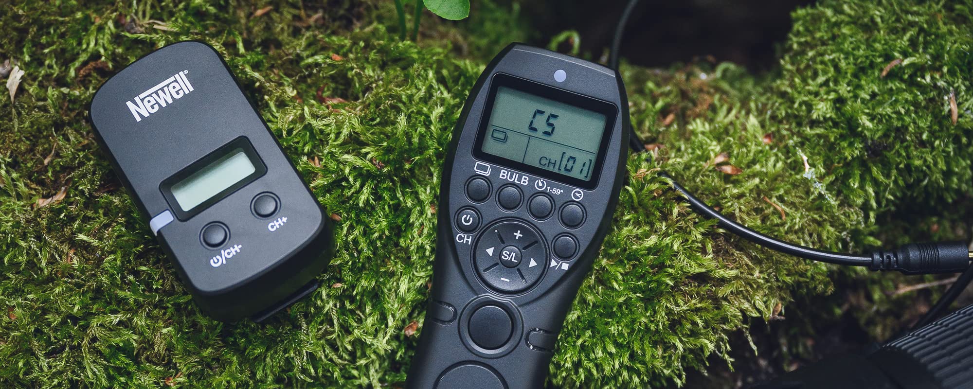 Newell Disparador de control remoto inalámbrico con intervalómetro para Sony Alpha a9 a99II a7 a7II a7III a7R a7RII a7RIII a7S a6300