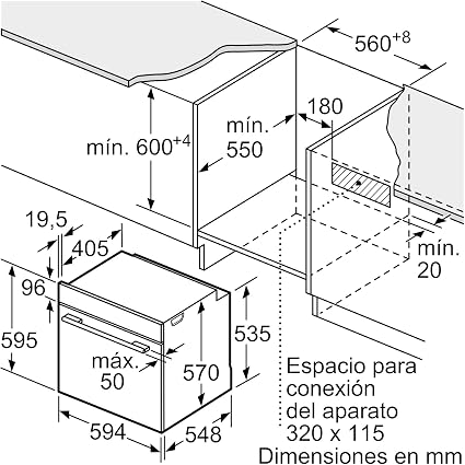 Balay 3HB5848B0 - Horno pirolítico blanco con puerta abatible y AutoChef -  Lacasadelelectrodomestico.com