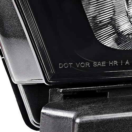 Miniatura 9 de Spec-D Tuning Faros delanteros de lente ahumada con carcasa negra con tubo de tira LED dinámico compatible con Dodge Ram 1500 2019-2021, conjunto de