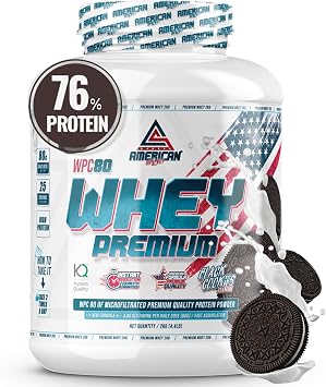 Premium Whey Protein | Whey Protein 2kg | Increase Muscle Mass | High Concentration of Pure WPC80 Protein Powder | Kyowa Quality  2 kg, Black Cookies
