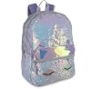 Reverse Sequin Glitter Backpack - Color Changing Rainbow Magic Backpack, Sparkly Unicorn, S, Travel
