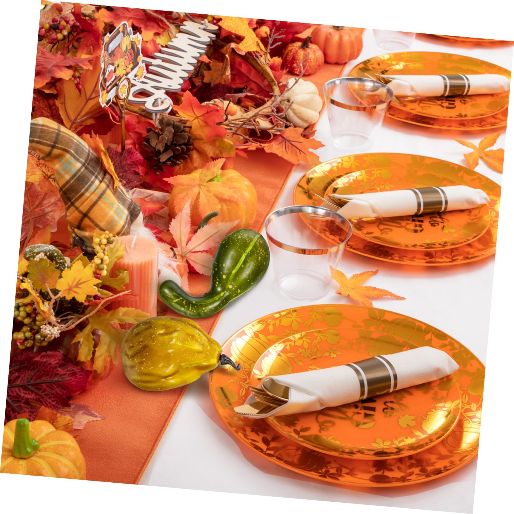 SOIMISS 24stücke Schaumstoff-kürbisse Für Herbstdekoration Lifelike Kunst-kürbisse Für Halloween Thanksgiving Und Herbstliche Festlichkeiten Für Tisch Garten Und Kreative