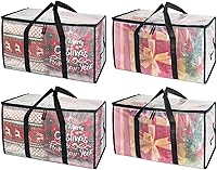 Vista 31 de BALEINE - Paquete de 8 bolsas de mudanza extragrandes, con asas reforzadas, bolsa de almacenamiento resistente para ropa, suministros de mudanza