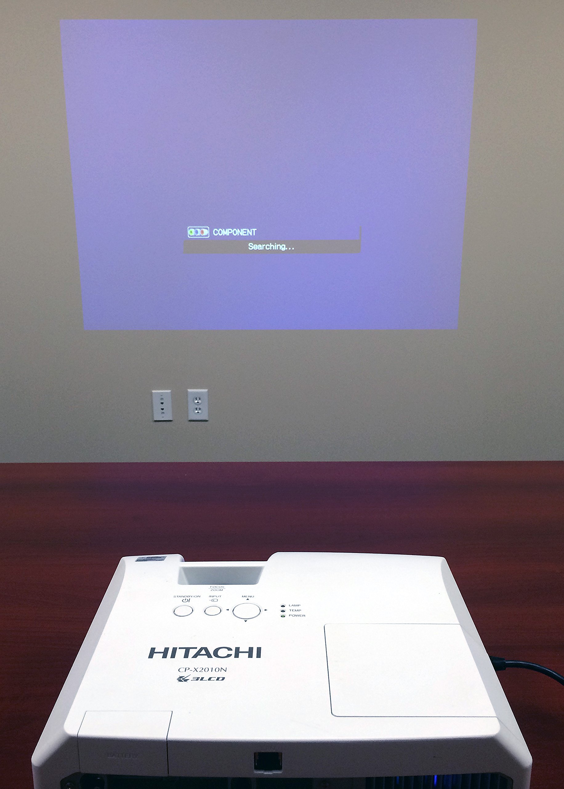 Amazon.com: Hitachi CP-X2010N LCD PROJ XGA 500:1-2200 LUMENS ENET