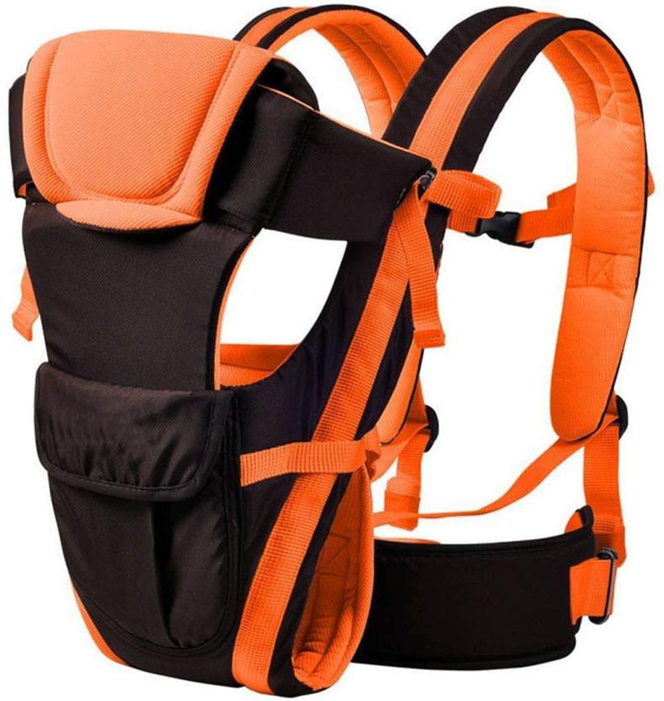 Welo Baby Carry Bag Carrier Cuddler with Strong Belt 4 in 1 Position (Orange)