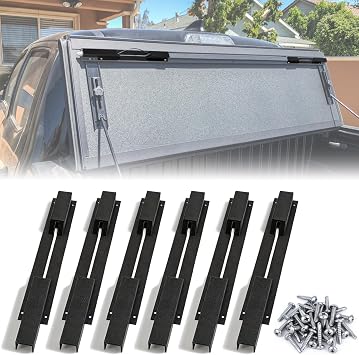 6-Pack Tonneau Bed Cover Latch Replacement Parts for BakFlip, Replacement Tonneau Cover Parts for BakFlip, Easy Install