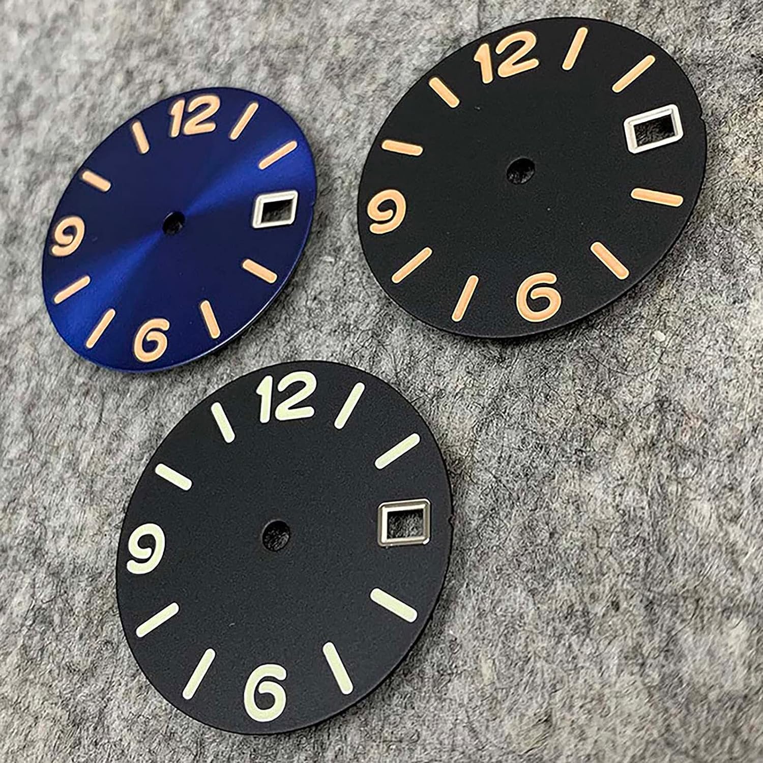 Skelett Skx007 28,5mm Mehr Farbe Doppel Füße Nh35/36 Uhrwerk