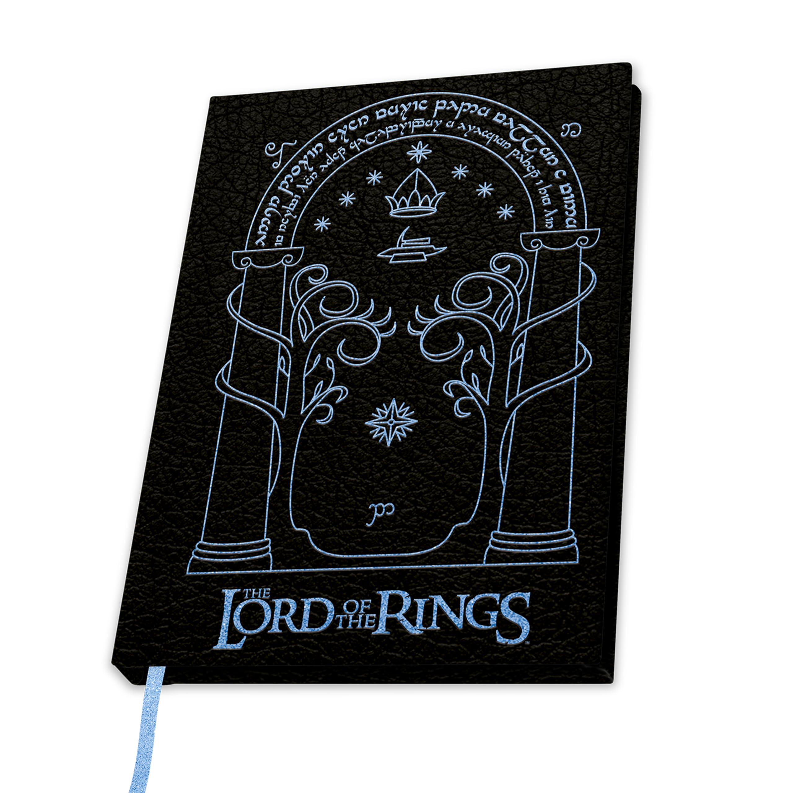 Abystyle Blue The Lord Of The Rings Doors Of Durin A5 Notebook Size 21.7