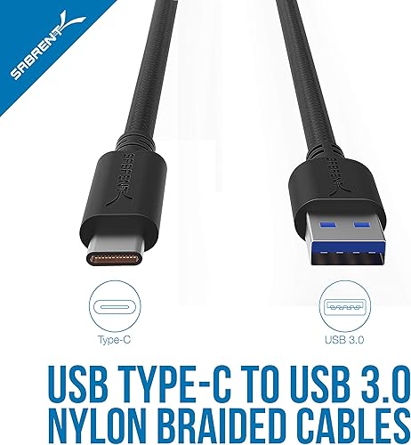 Miniatura 3 de Cargador rápido USB de tamaño familiar de 100 vatios de 8 puertos certificado UL incluye 2 puertos PD (suministro de energía) + Paquete de 3 cables