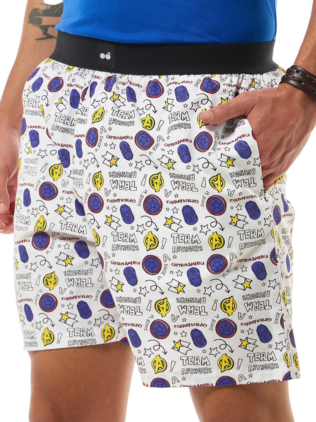 bewakoof Men's All Over Printed Regular Fit Cotton Boxers-picture-40