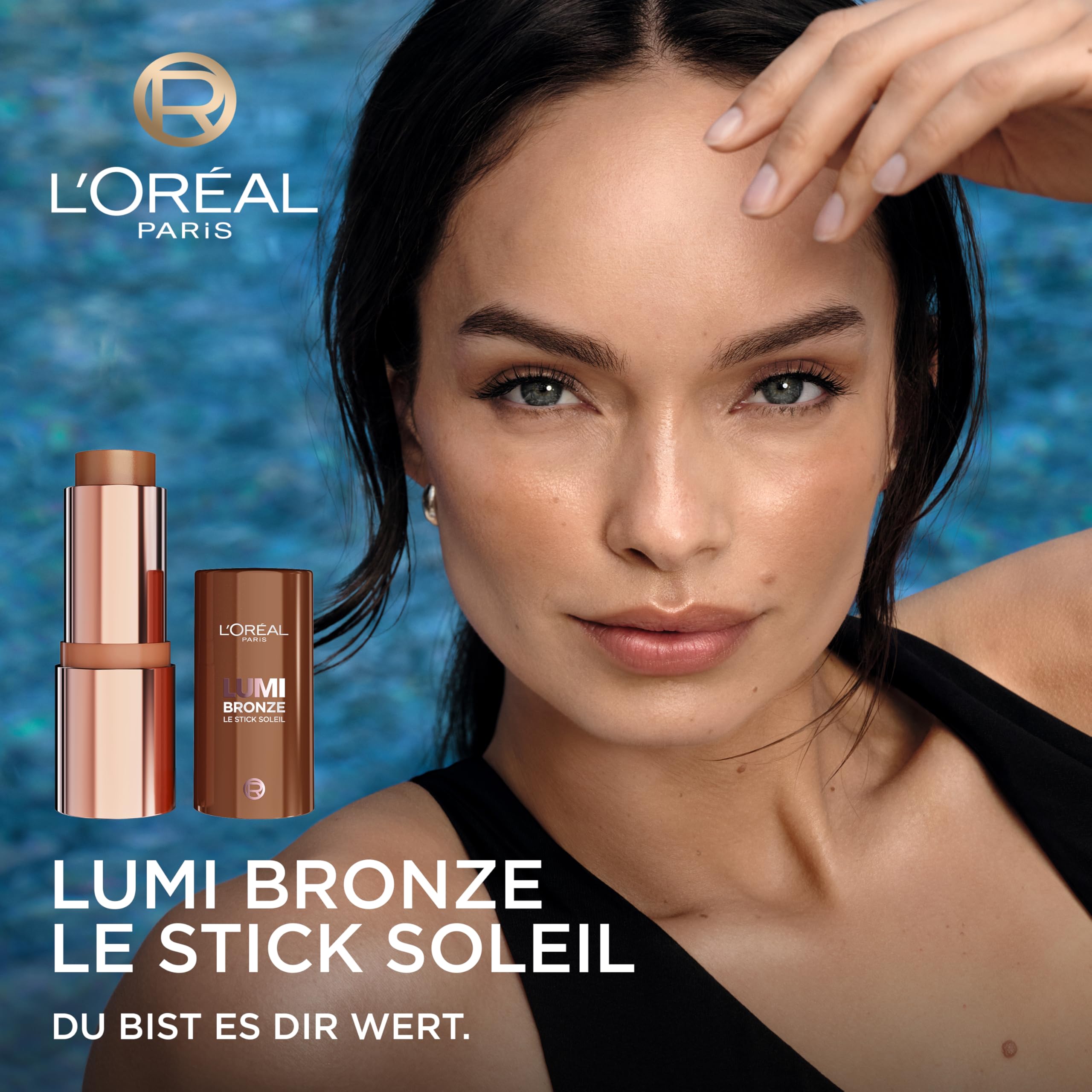 L'Oréal Paris Bundle: Getöntes Vitamin C Fluid (LSF 30) für Glow & Lumi Bronze Stick (100 Sunkissed Rose) für ein natürliches Sonnen-Finish. Perfektes Glow-Duo für strahlenden Teint.