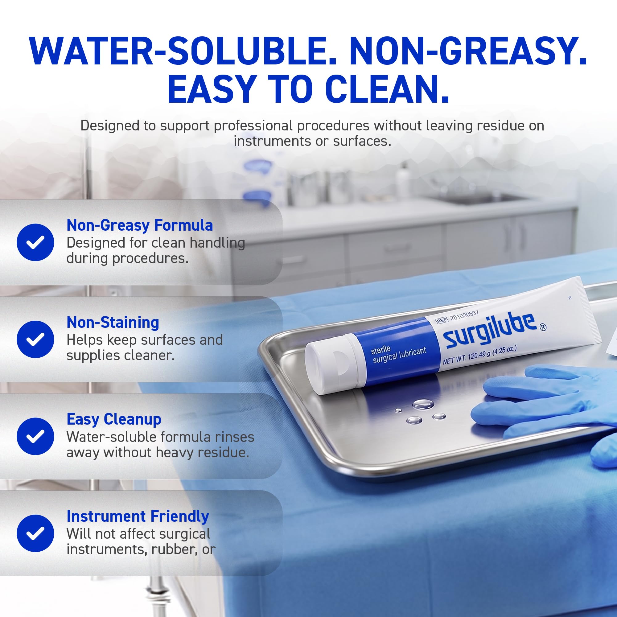 Surgilube Sterile Lubricant - Pack of 2 -6