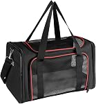 X-ZONE PET Airline Approved Pet Carriers,Soft Sided Collapsible Pet Travel Carrier for Medium Cats and Puppy