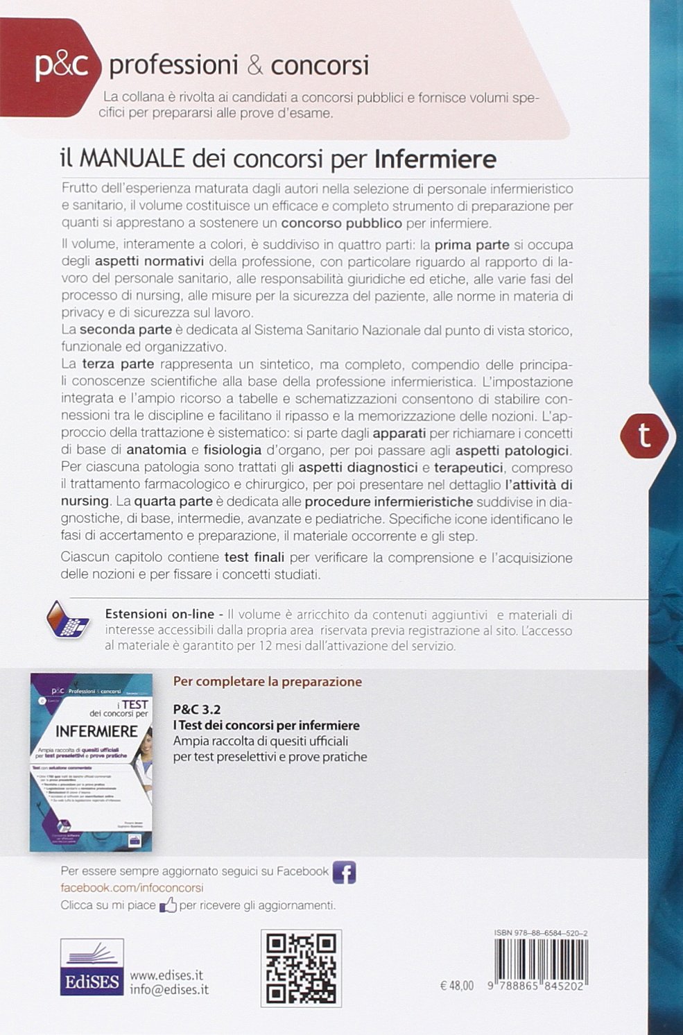 Il manuale dei concorsi per infermiere. Guida completa a tutte le prove di selezione. Con aggiornamento online