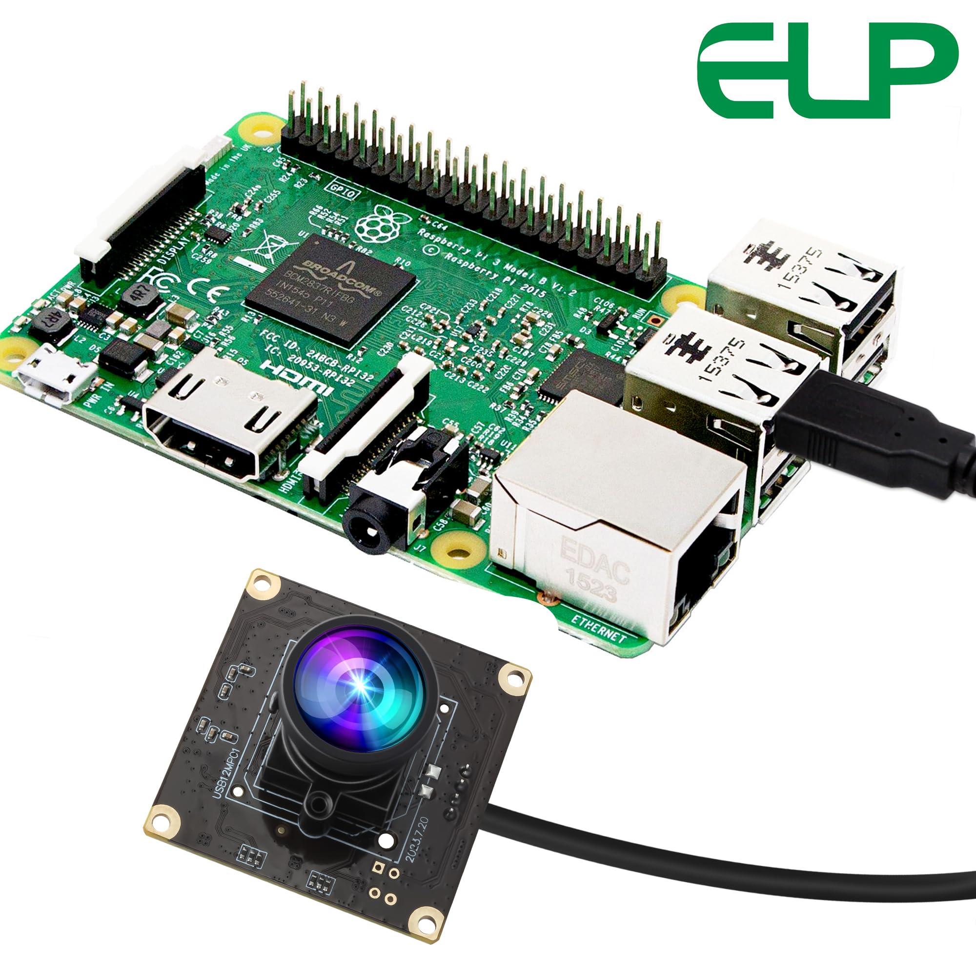 Amazon.co.jp: ELP 1080P 120fps USBカメラモジュールコンピューター用