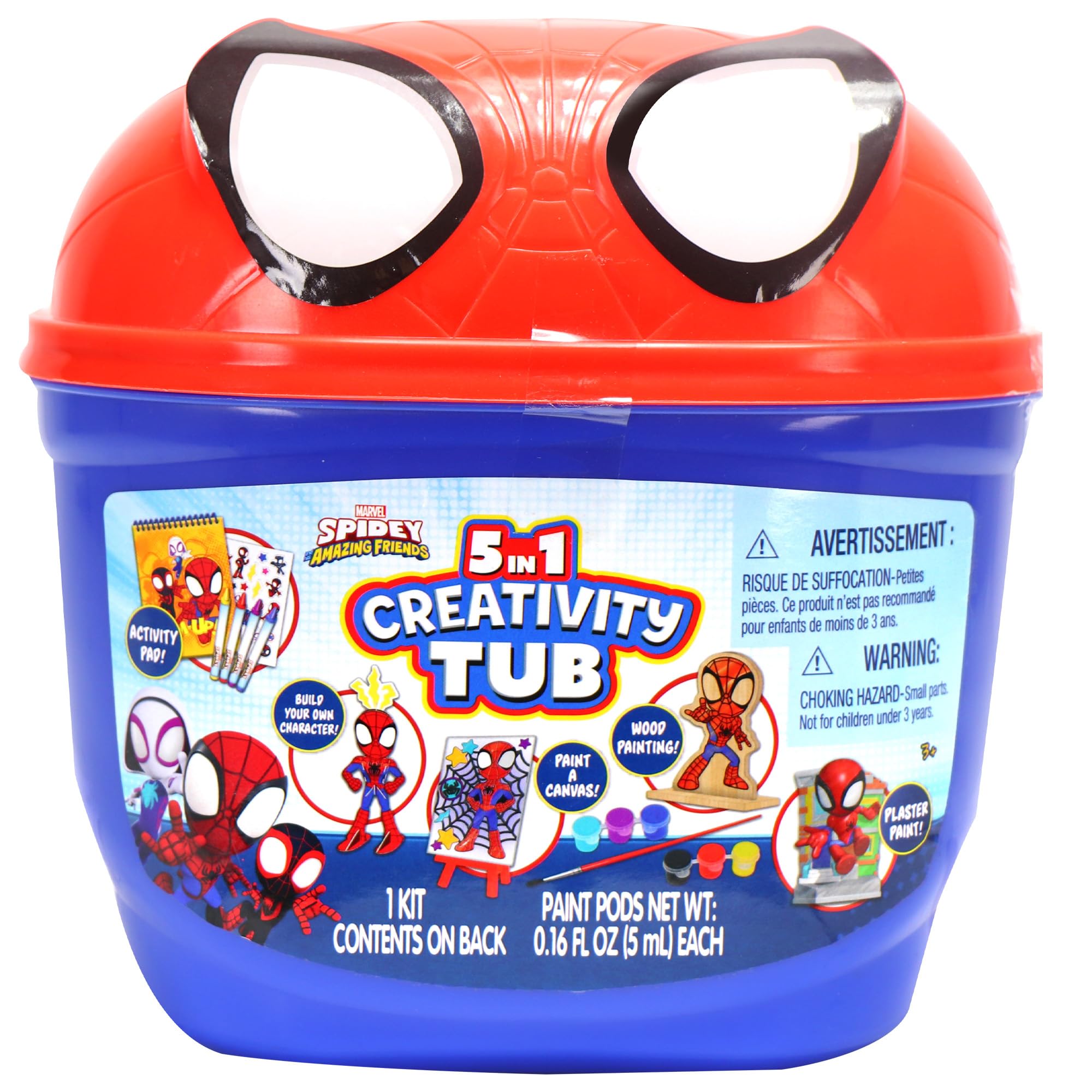 Tara Toys Spidey 5 in 1 Creativity Tub