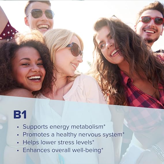 Superior Source B-1 100 mg - Vitamin B Supplement Supports Healthy Energy & Growth - Nervous & Digestive System Support Formula with Thiamin - 100 Sublingual Dissolving Tablets