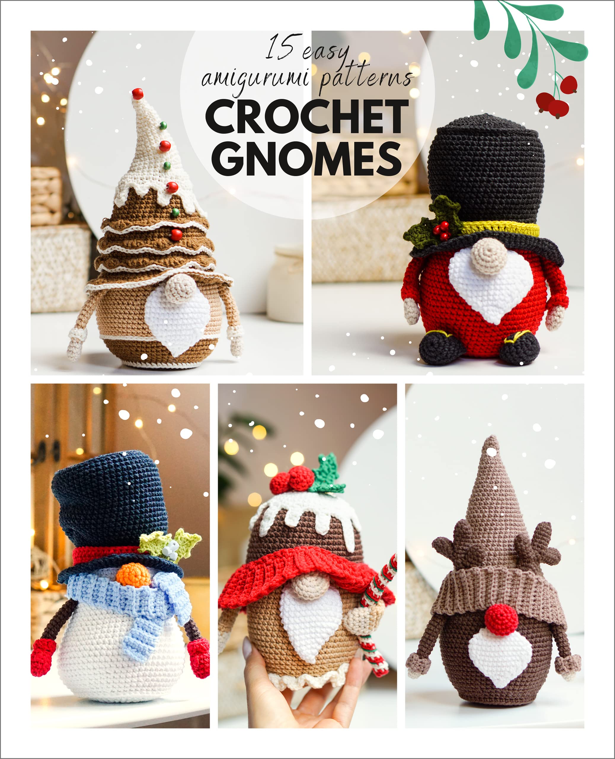 ?rochet gnome patterns: 15 easy Amigurumi patterns (Crochet gnomes)