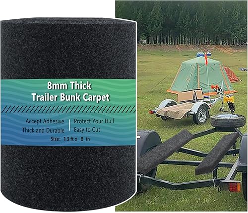 Alfombra de litera para remolque de barco, alfombra de litera para remolques de barco, alfombras de remolque de barco de 13 x 8 pulgadas, alfombras