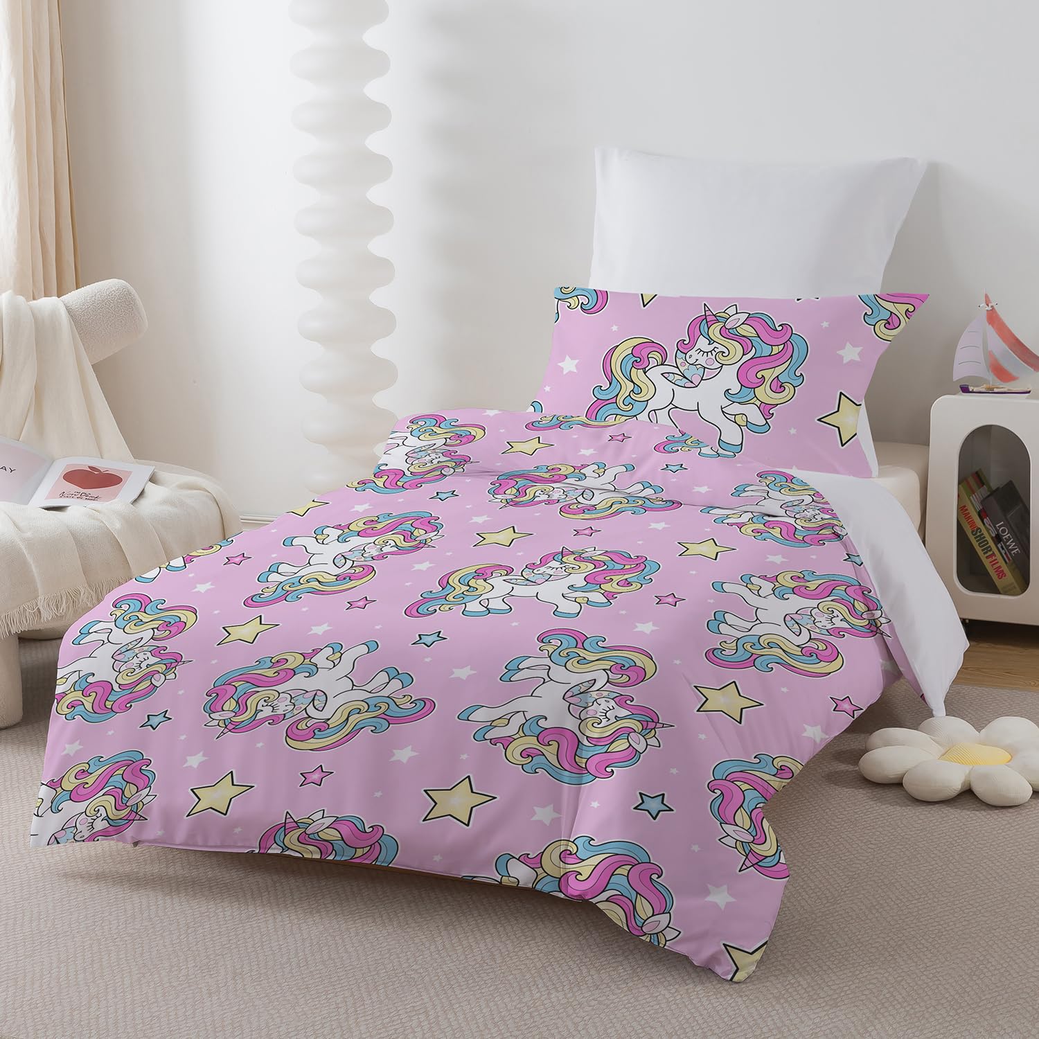 ROZTYLJ Unicorn Kids Duvet Cover - Image 3