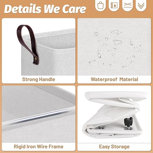 Miniatura 2 de Cesta de lavandería delgada con ruedas de 24.4 pulgadas, plegable e impermeable, contenedores de ropa de esquina estrecha independientes con asas de