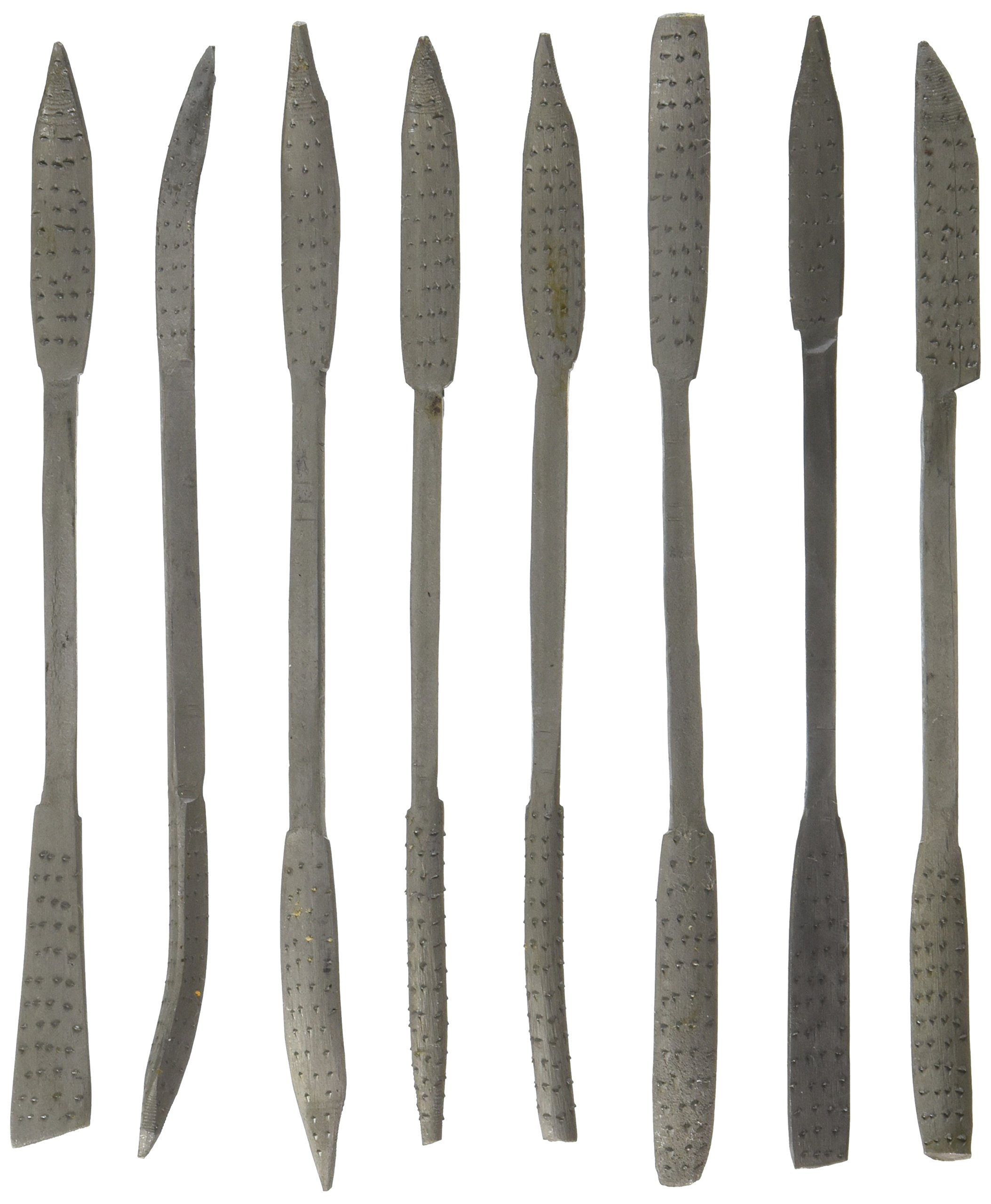 SteelexD2476 Riffler Rasp Set, 8-Piece