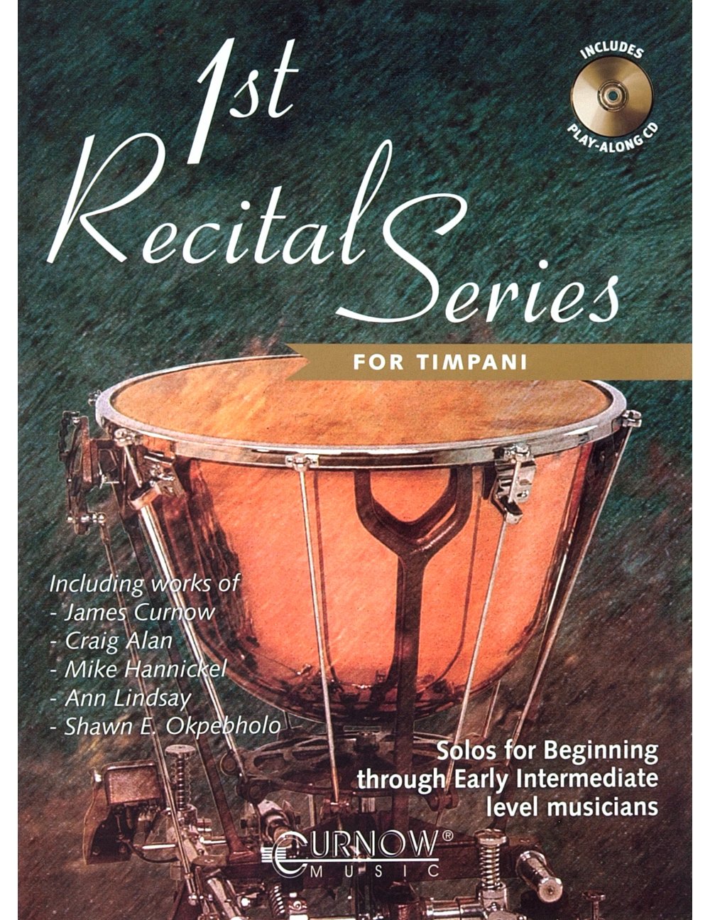 Hal Leonard PlayAlong First Recital Series Book with CD Timpani