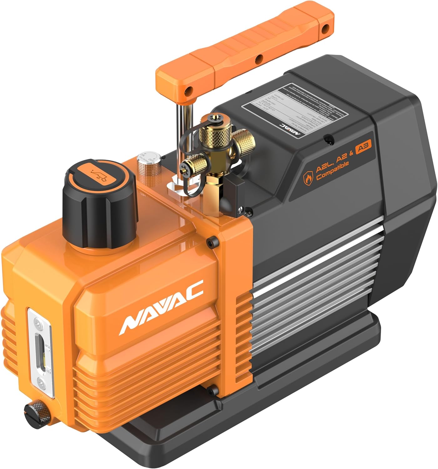 Vacuum Pump, 7 CFM, 2STAGE, Flammable REFRIGERANTS PRO Series