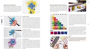 Lomdung Aquarell Arbeitsbuch - Malbuch Mit Wasserfarben Für Anfänger Und Künstler