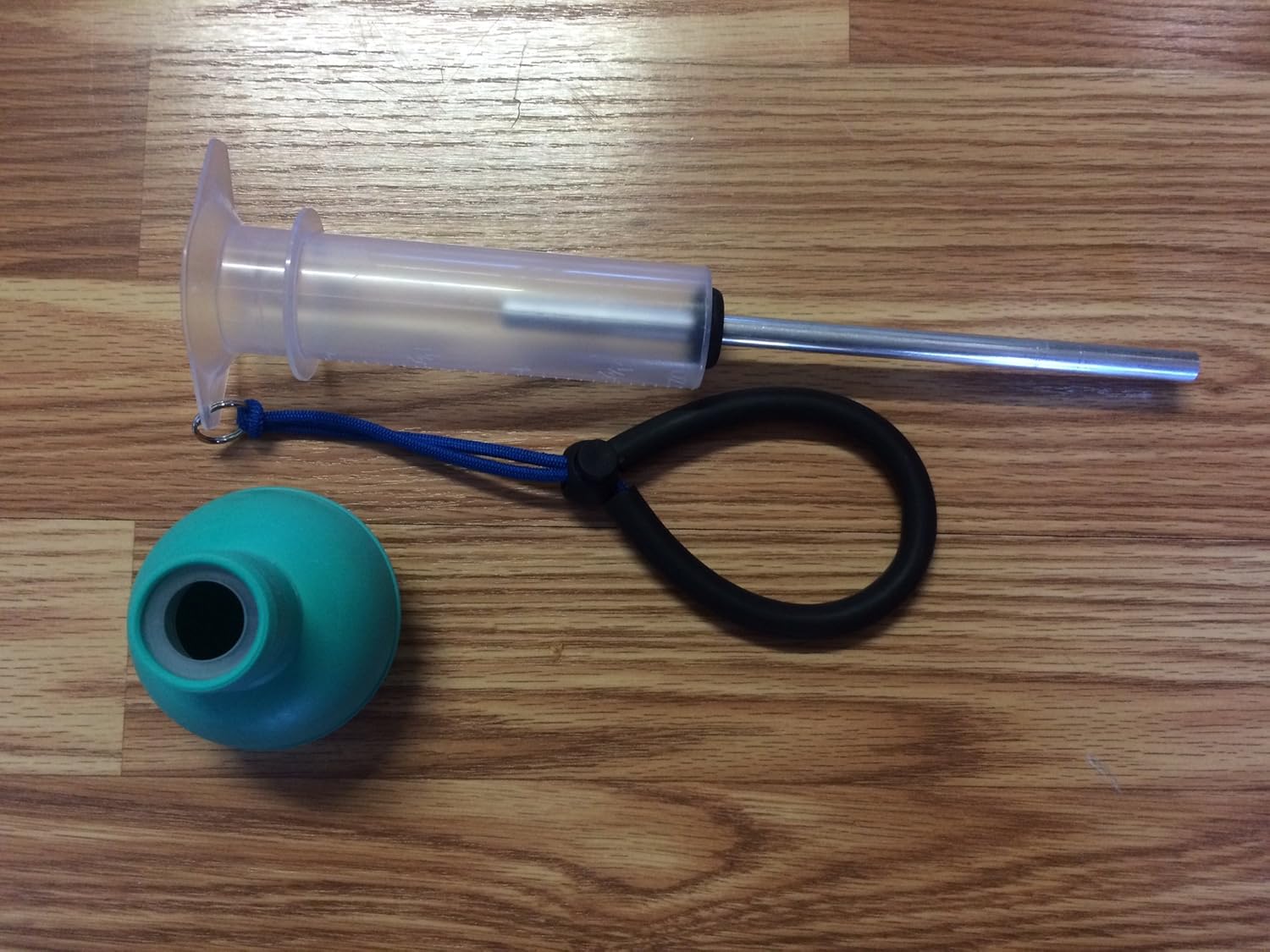 The Rinehart Gold Prospecting Sniper with Wrist Strap for Under Water Gold Recovery and can be Used as a Sniffer Bottle with Lanyard